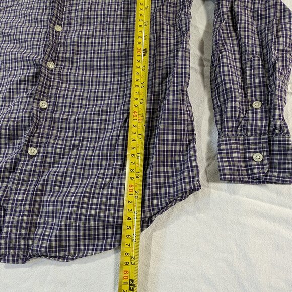 RALPH LAUREN BUTTON UP FRONT KID'S SZ MEDIUM 12/14 PURPLE LONG SLEEVE SHIRT BOYS - Picture 11 of 16